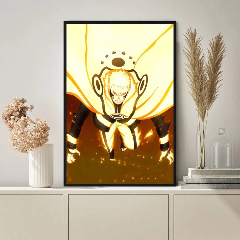 Naruto Baryone Mode  Poster Paper Print Home Living Room Bedroom Entrance Bar Restaurant Cafe Art Painting Decoration