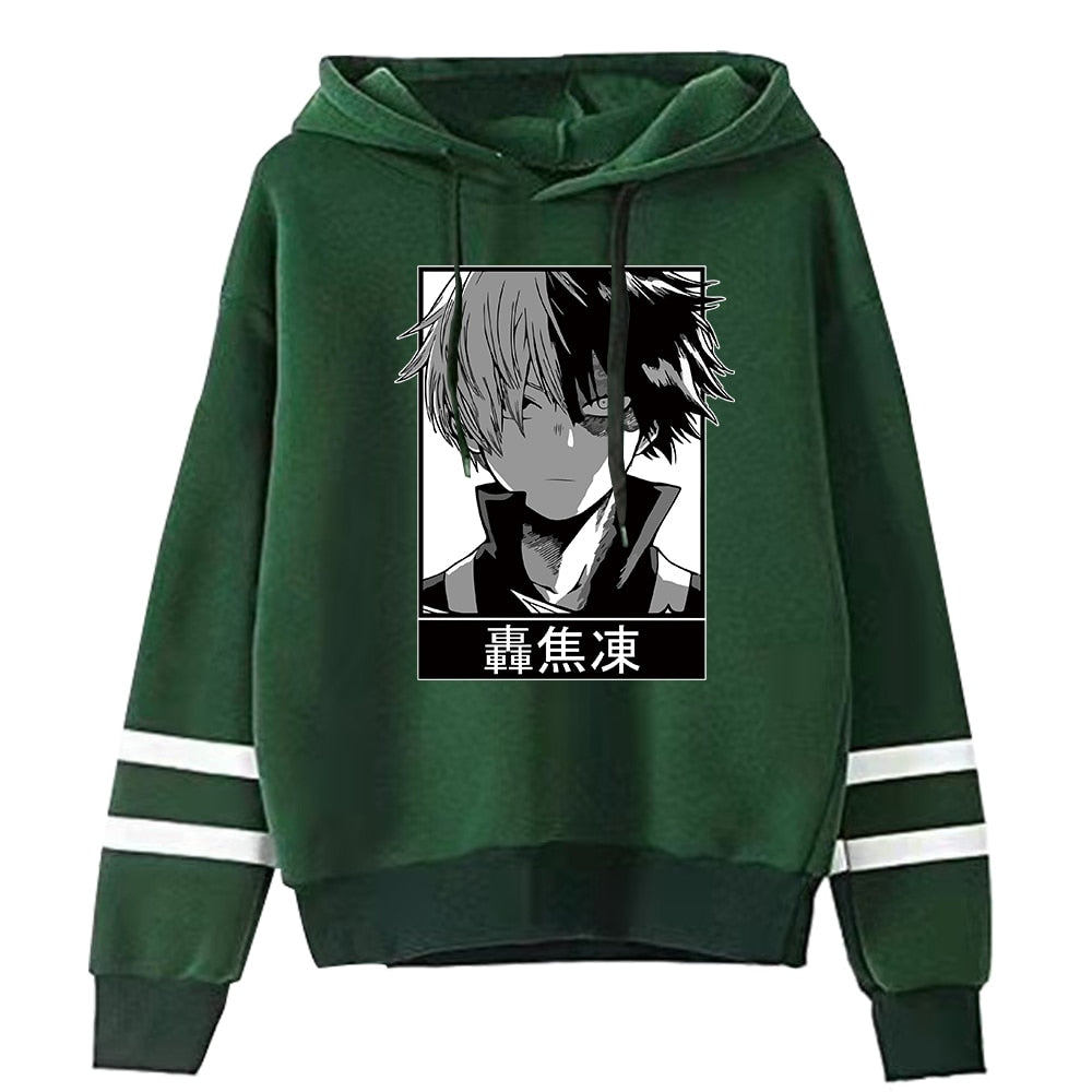 Anime Hoodie Todoroki MHA