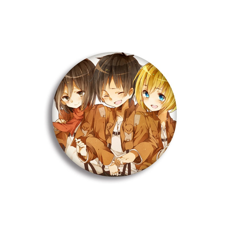 Anime Badges/pins aot