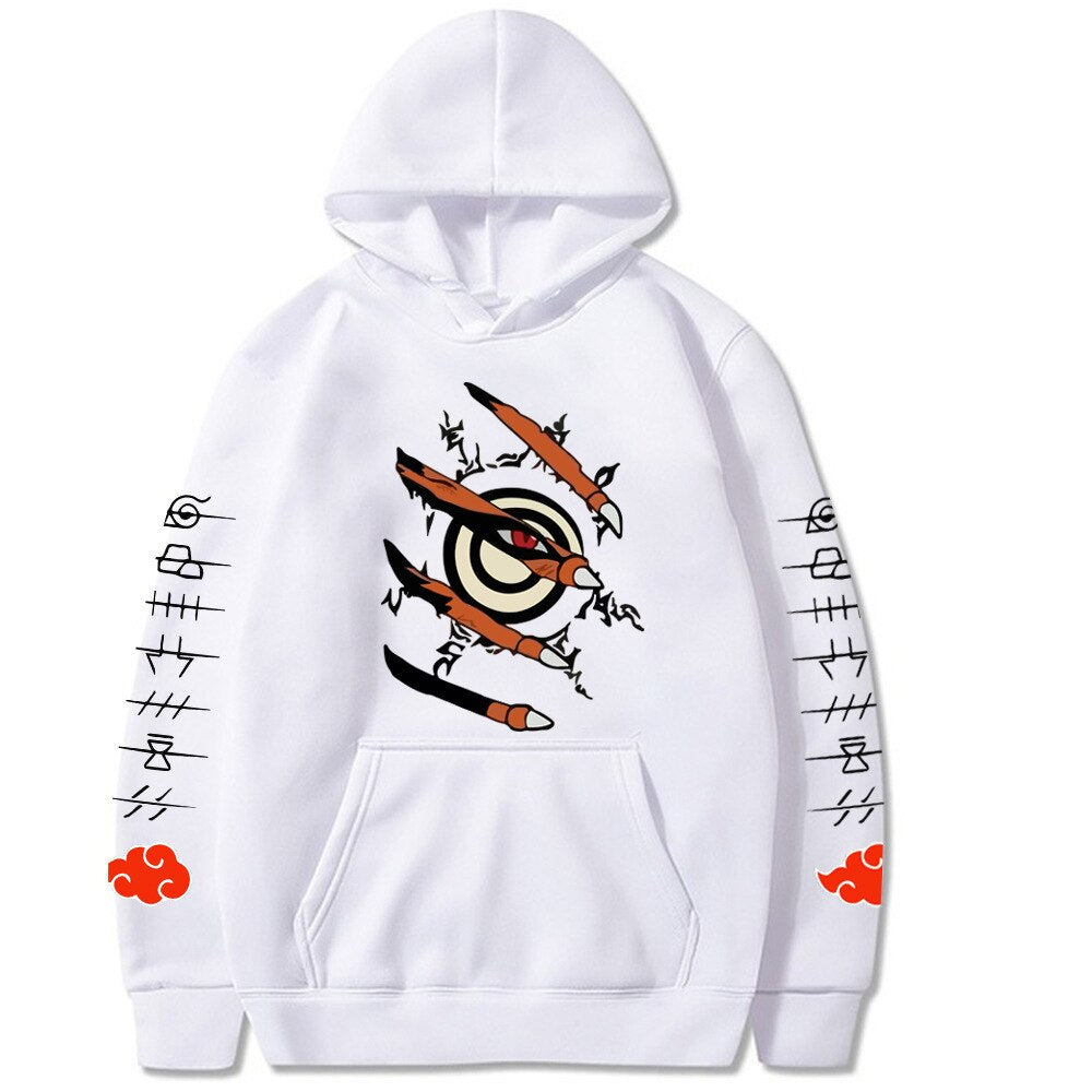 Harajuku Ninja Sweater Street Men's Hoodie Casual Cartoon Printed Men's and Women's Top Make Money Not Friends