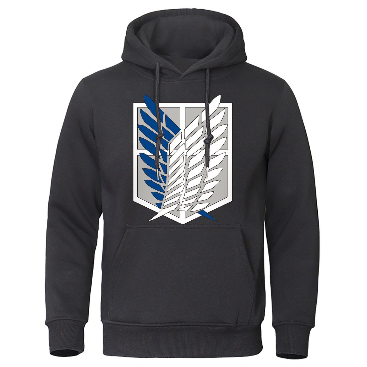 Attack on Titan Hoodie Wings Of Freedom Mikasa Mens Hoodies Japanese Anime Sweatshirt Men Pullover Autumn Winter Warm Streetwear