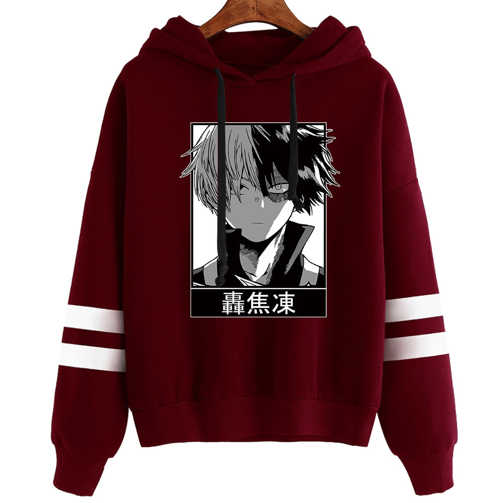 Anime Hoodie Todoroki MHA