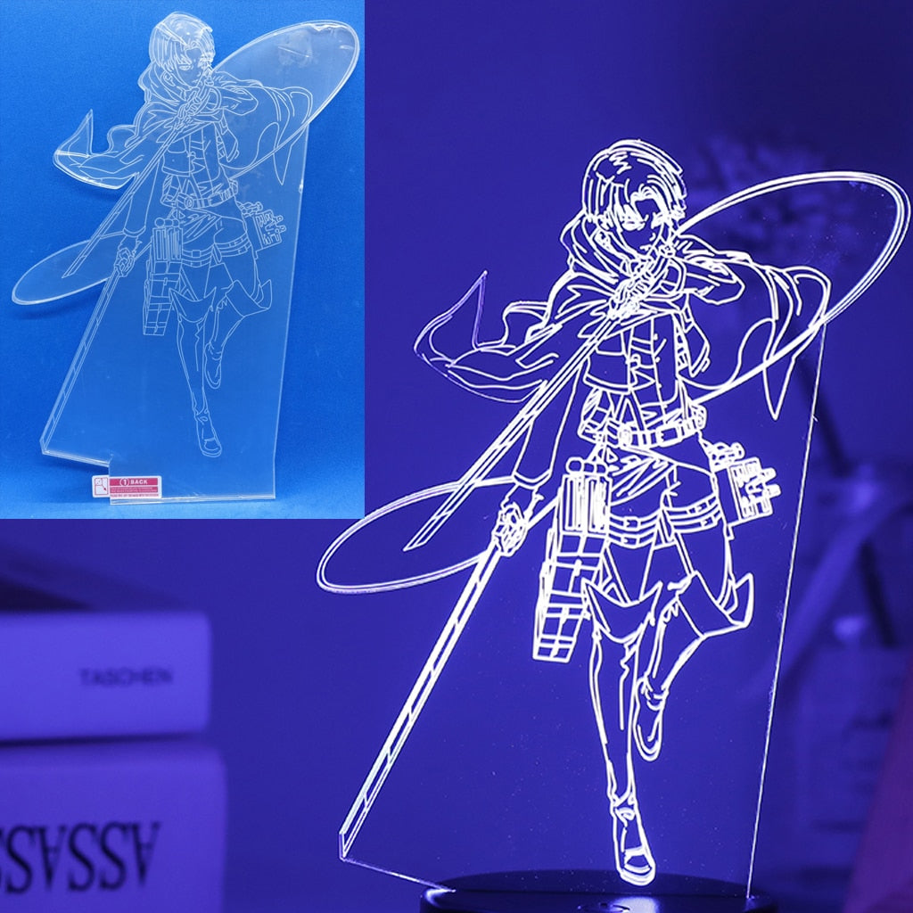 Attack On Titan LED Night Light Anime