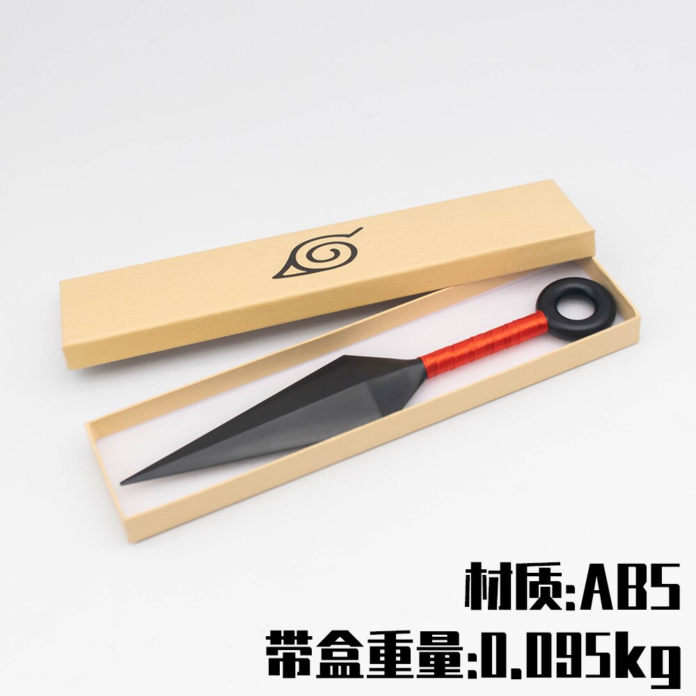 Naruto Kunai and Shuriken Set Weapon Pack Gloves Shoes Headbands Necklace ABS Cosplay Toy Figures Anime Ring Toys Kids Gift