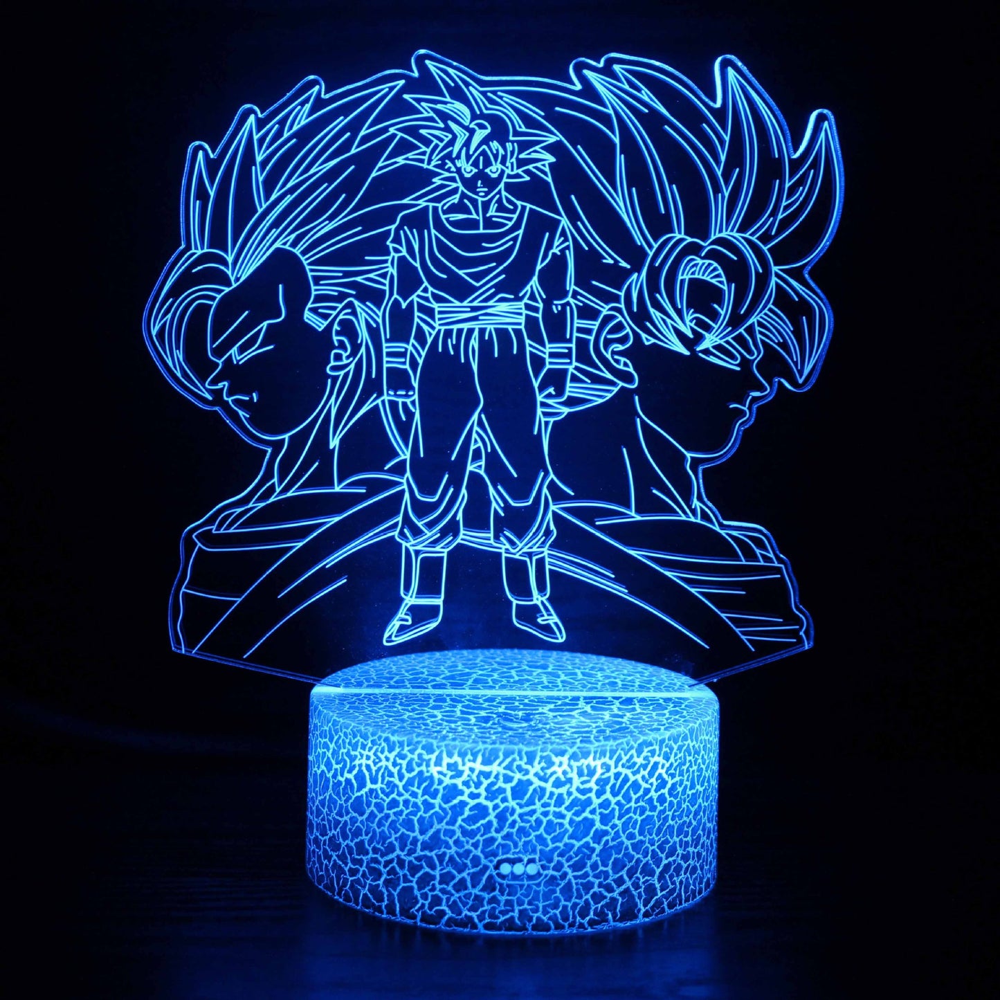 Anime 3D Lamp Night Light Boys Girls Manga Gift Touch Remote Control Led Color Changing Table Lamp Home Room Bedroom Desk Decor