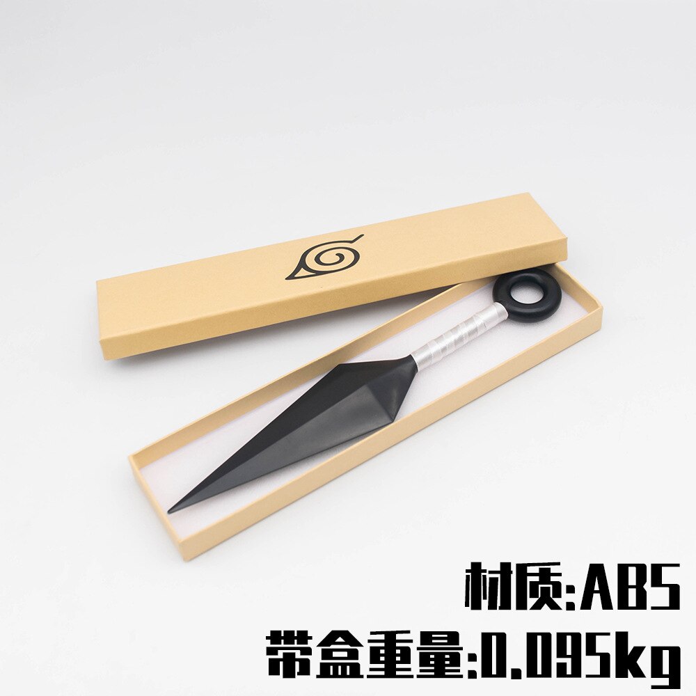 Naruto Kunai and Shuriken Set Weapon Pack Gloves Shoes Headbands Necklace ABS Cosplay Toy Figures Anime Ring Toys Kids Gift