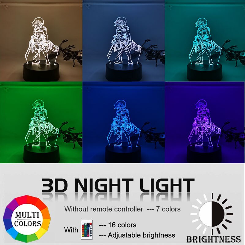3d Night Light AOT