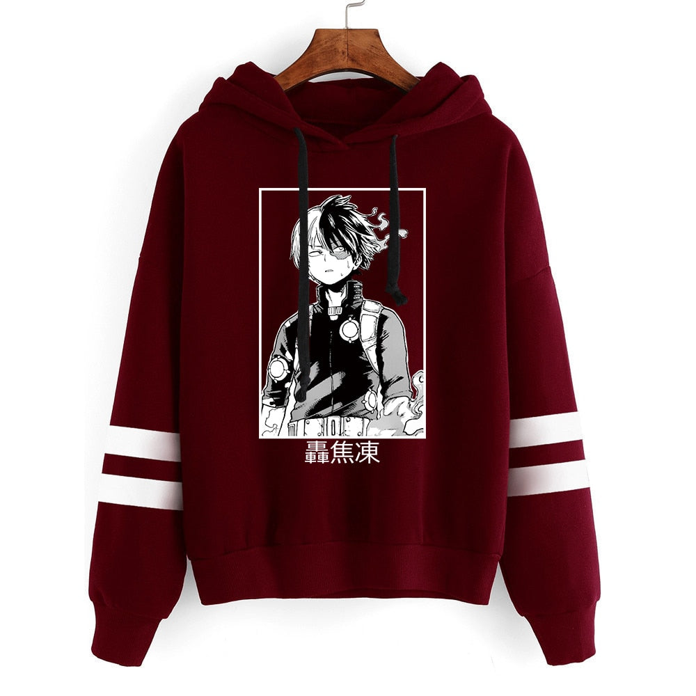 ANime Hoodie Todoroki MHA