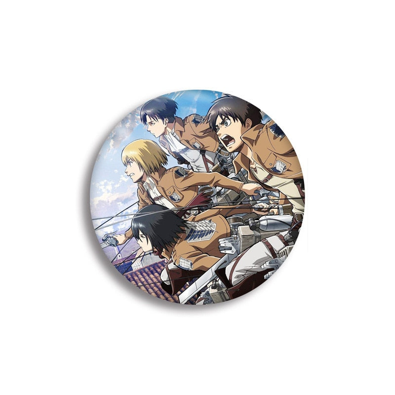 Anime Badges/pins aot