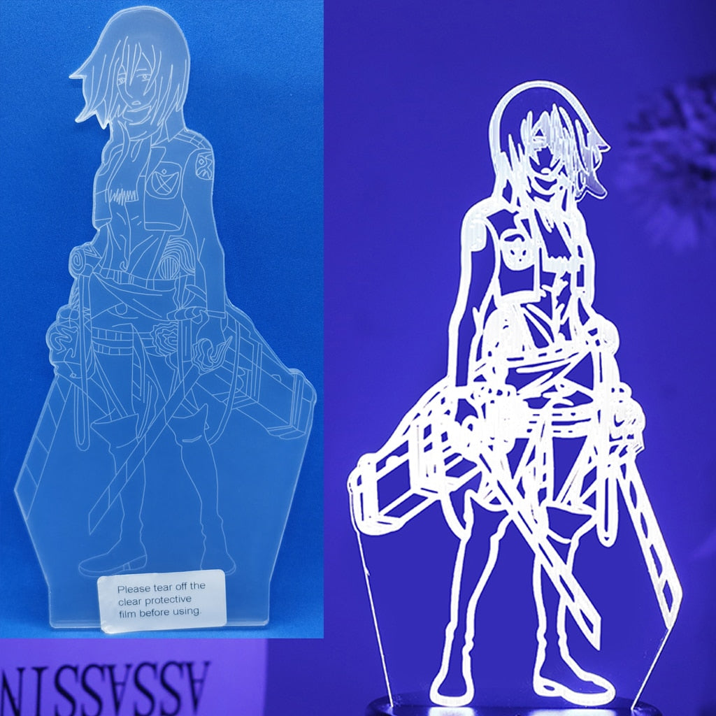 Attack On Titan LED Night Light Anime