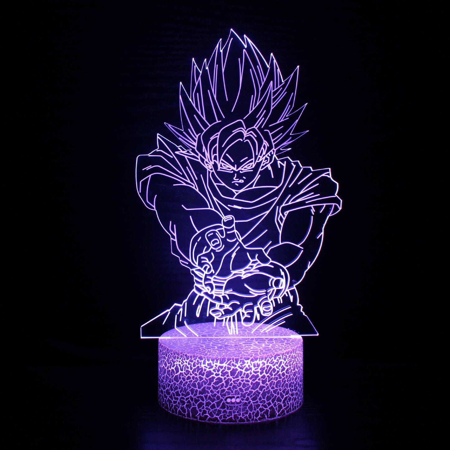 Anime 3D Lamp Night Light Boys Girls Manga Gift Touch Remote Control Led Color Changing Table Lamp Home Room Bedroom Desk Decor