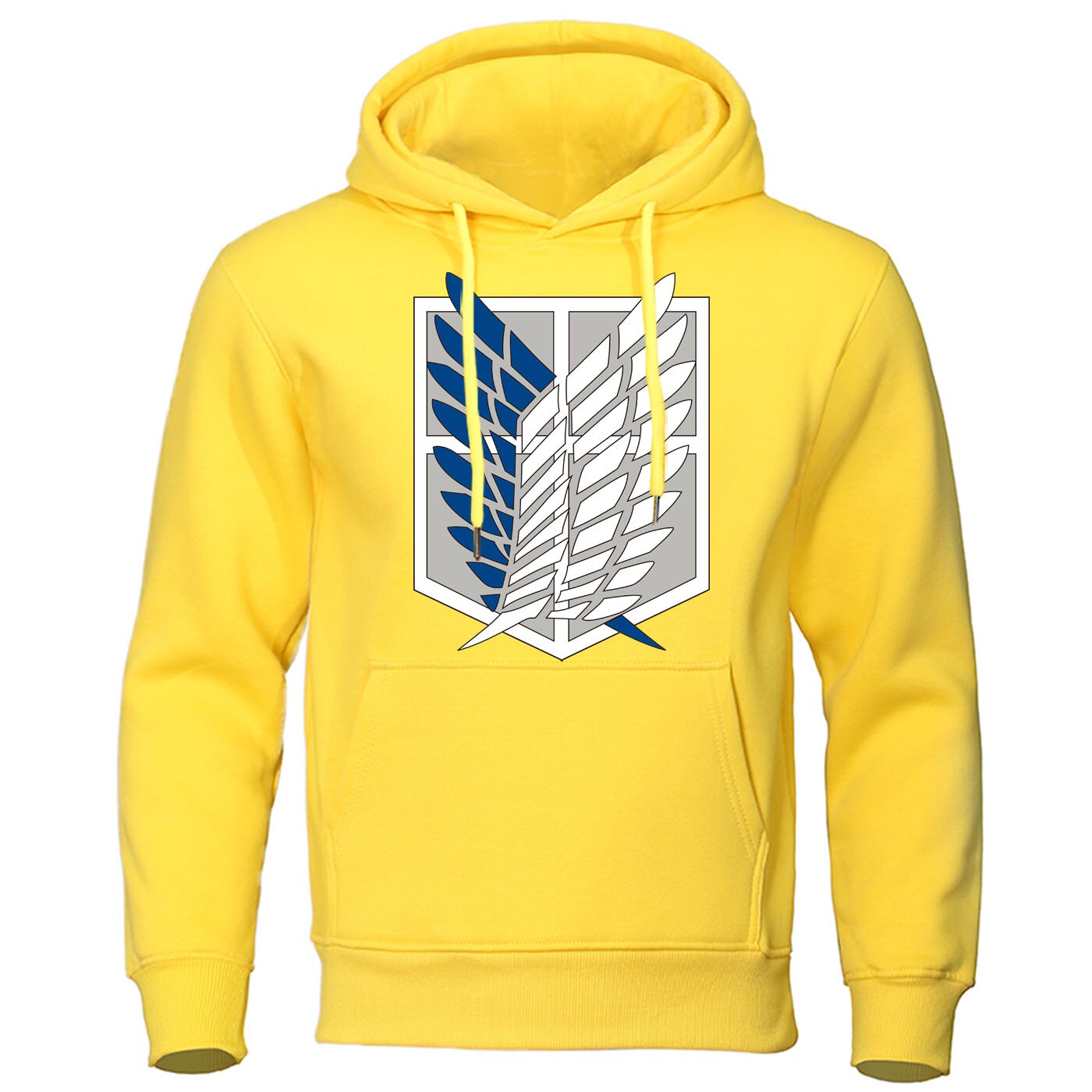 Attack on Titan Hoodie Wings Of Freedom Mikasa Mens Hoodies Japanese Anime Sweatshirt Men Pullover Autumn Winter Warm Streetwear
