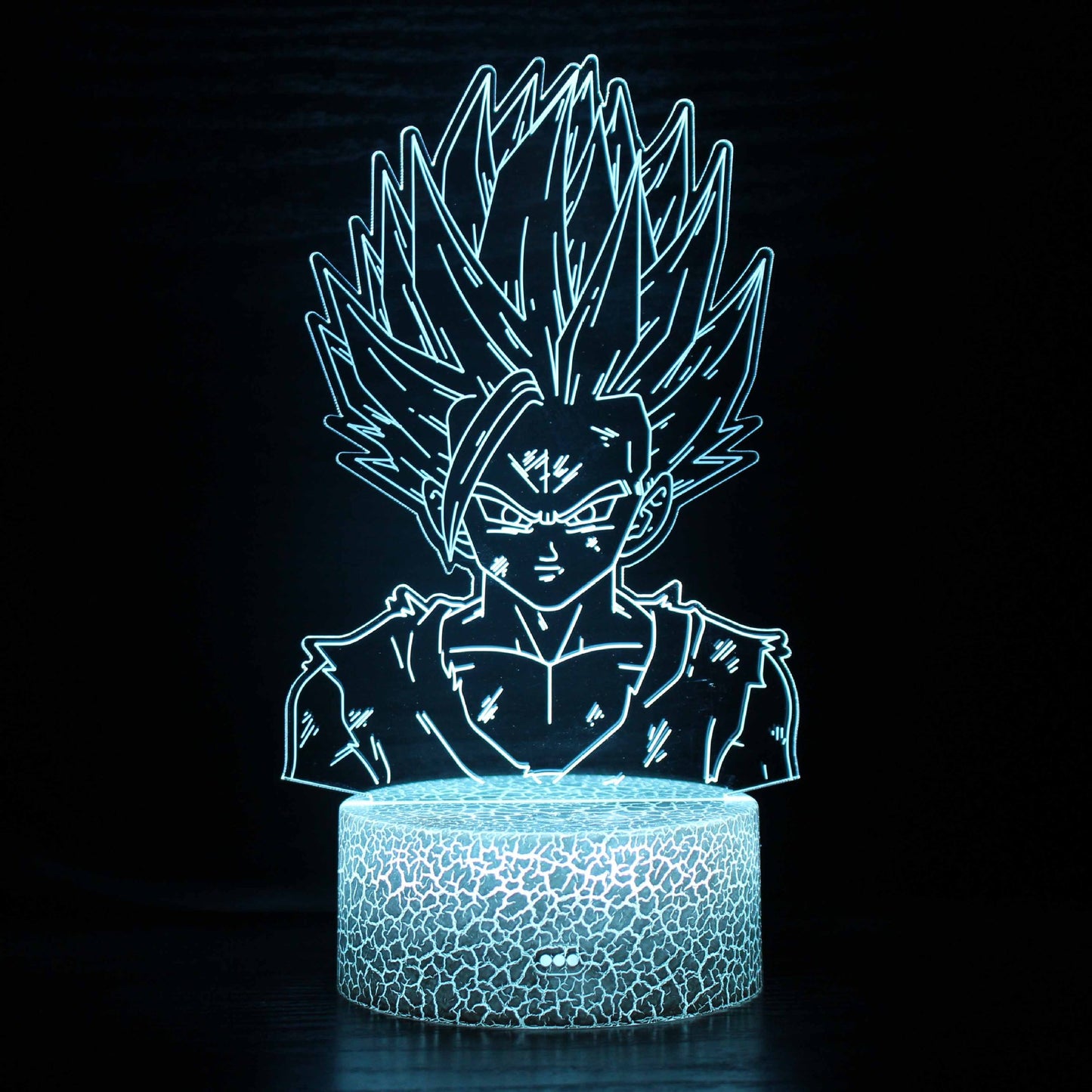 Anime 3D Lamp Night Light Boys Girls Manga Gift Touch Remote Control Led Color Changing Table Lamp Home Room Bedroom Desk Decor