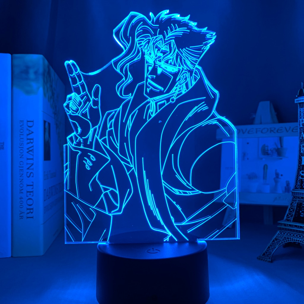 3d Multicolor Anime Lamp/Light