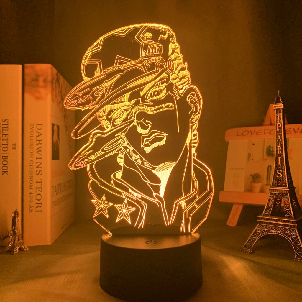 3d Multicolor Anime Lamp/Light