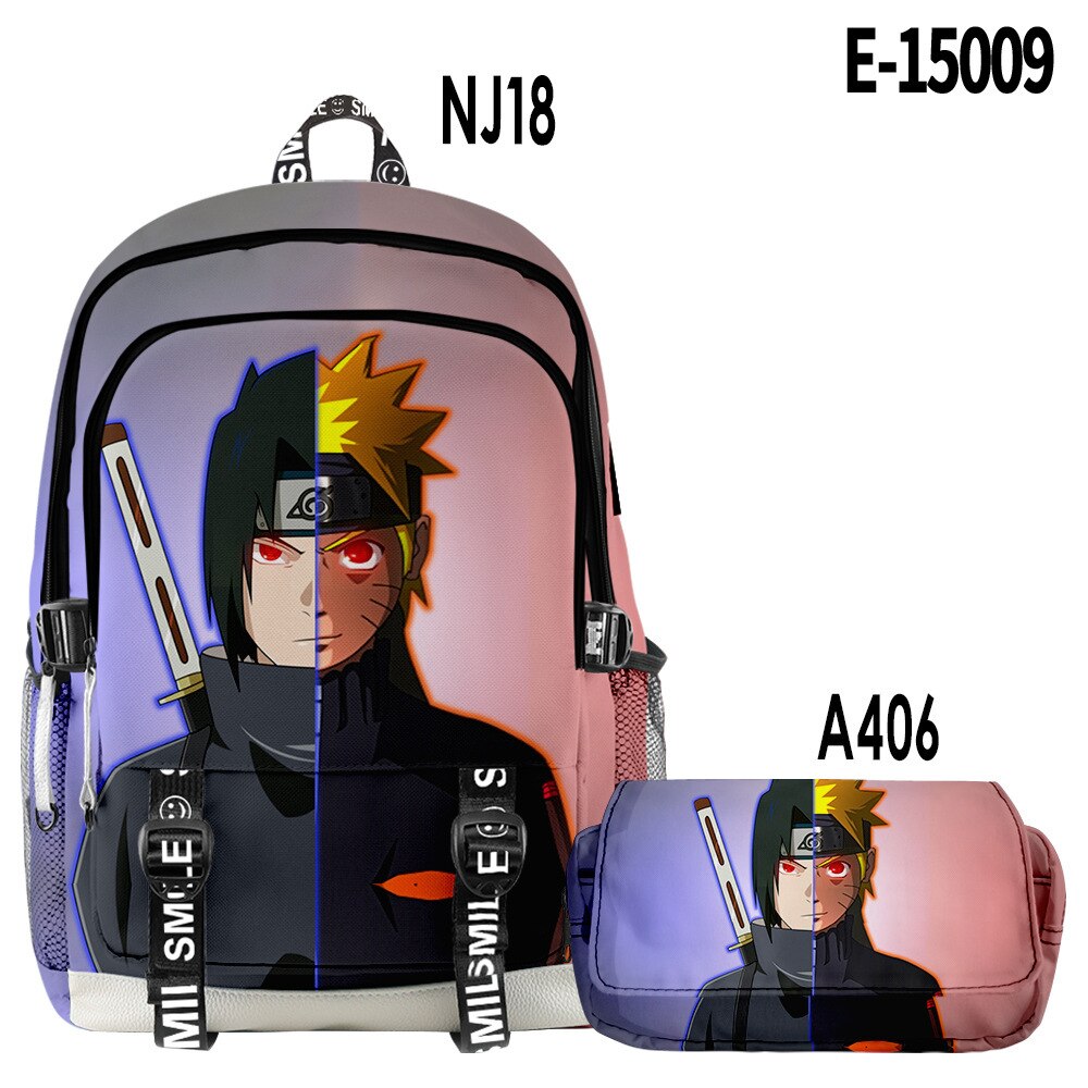 36 Styles Anime Backpack + Pencil Case