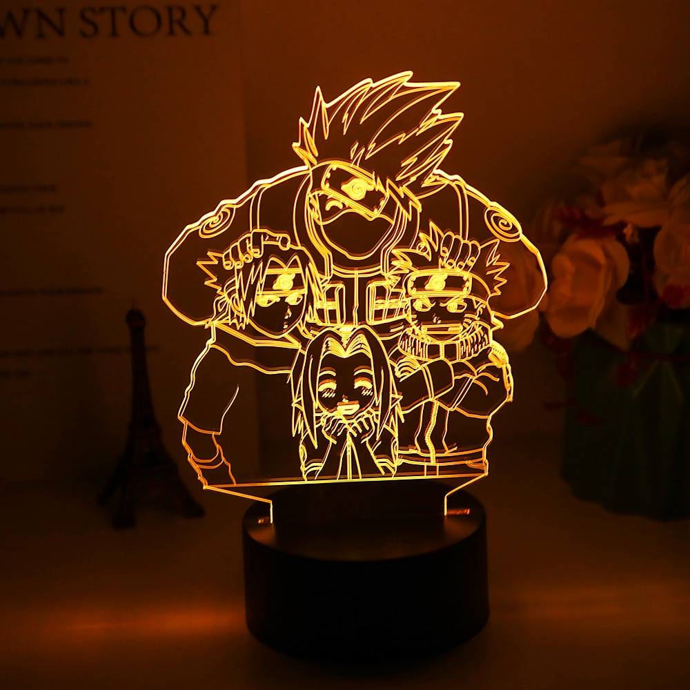 3D Multicolor Anime Light