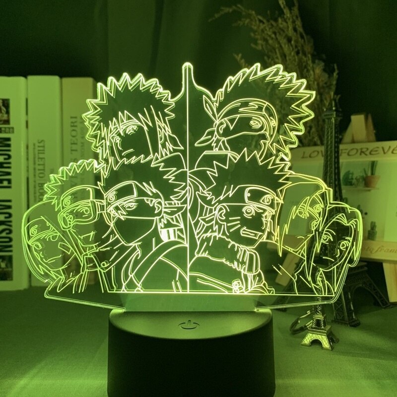 Naruto 3d Led Night Light