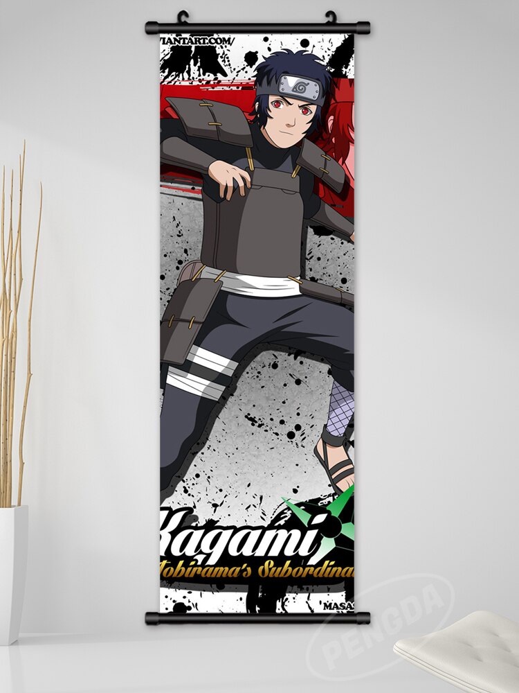Canvas Wall Art Anime Print Naruto Painting Hatake Kakashi Hanging Scrolls Haruno Sakura Posters Home Decor Living Room Pictures