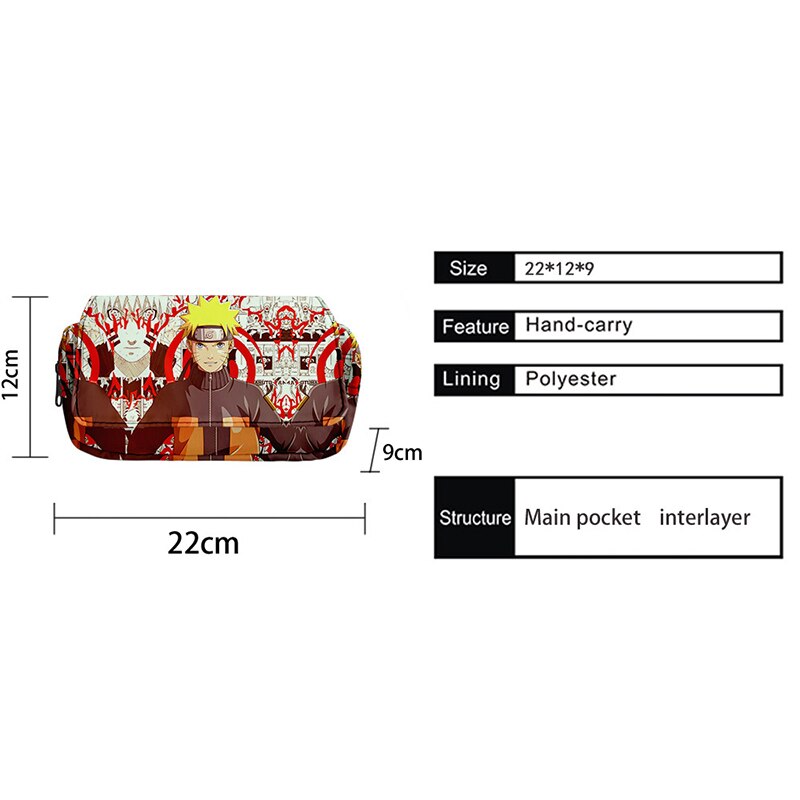 36 Styles Anime Backpack + Pencil Case