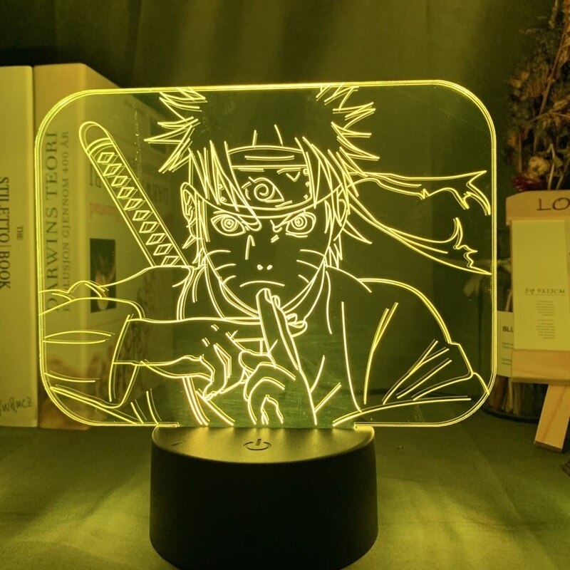 Naruto 3d Led Night Light