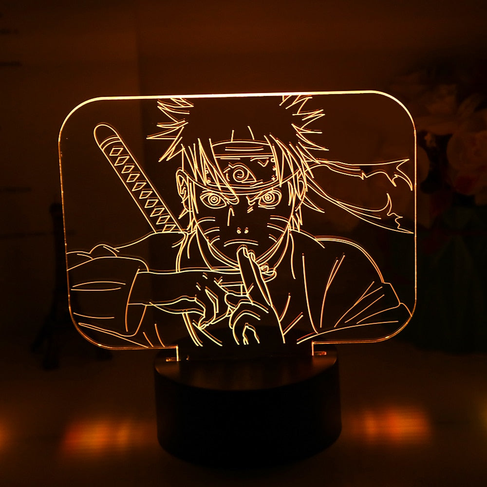 3D Multicolor Anime Light