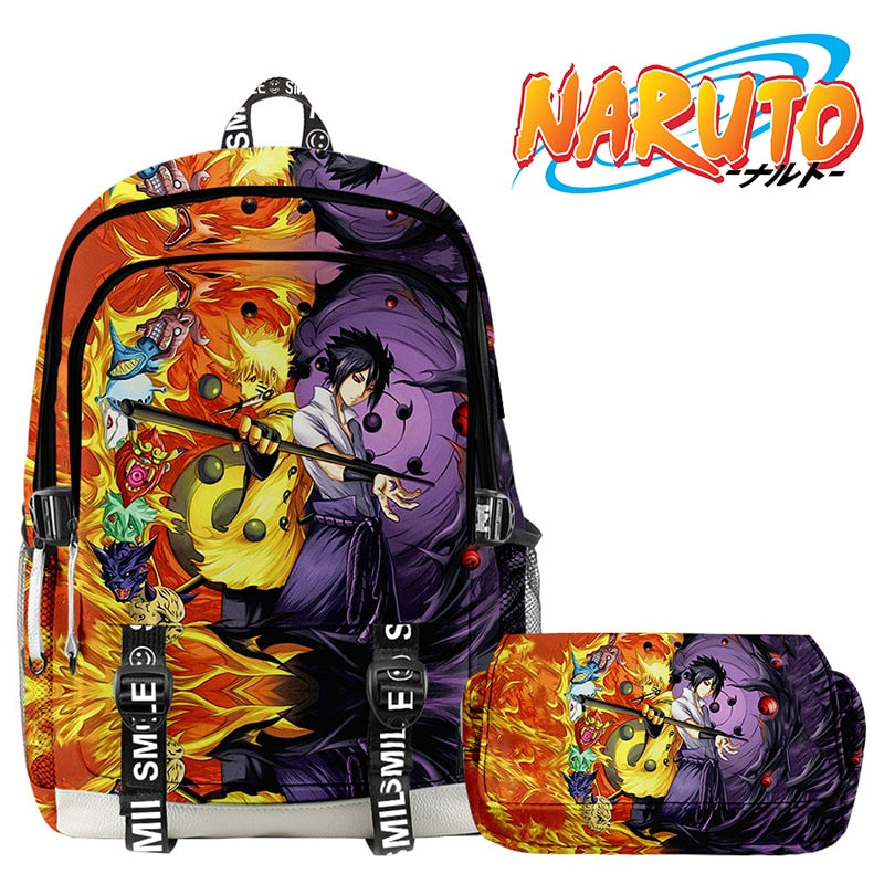 36 Styles Anime Backpack + Pencil Case