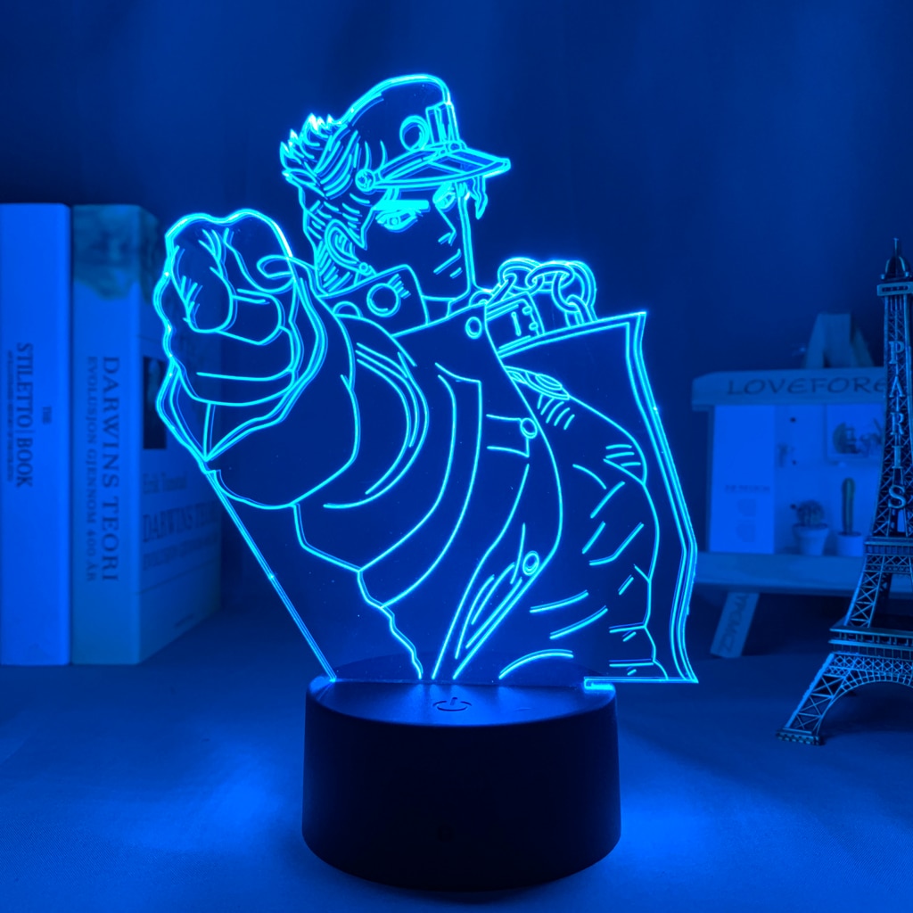 3d Multicolor Anime Lamp/Light