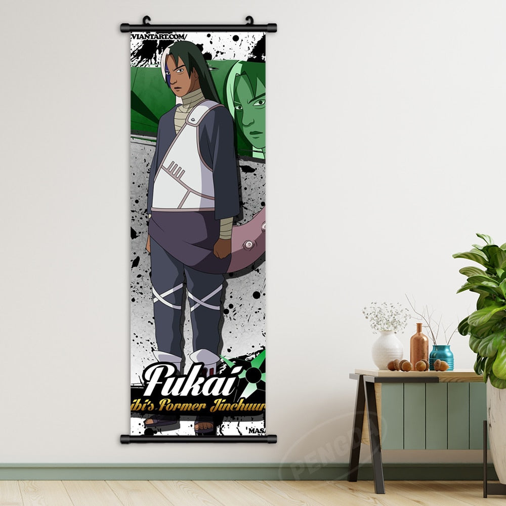 Canvas Wall Art Anime Print Naruto Painting Hatake Kakashi Hanging Scrolls Haruno Sakura Posters Home Decor Living Room Pictures