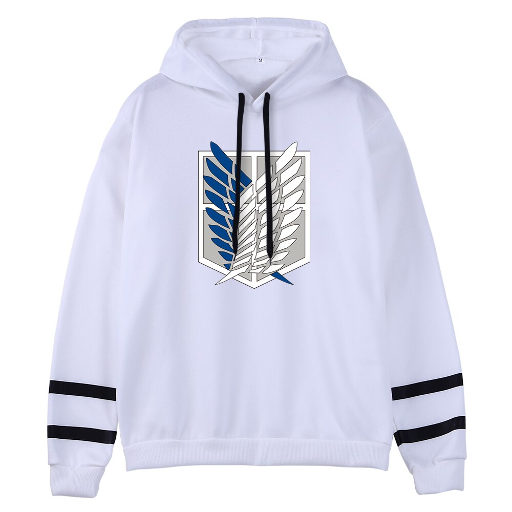 Attack on Titan Hoodie Wings Of Freedom Mikasa Mens Hoodies Japanese Anime Sweatshirt Men Pullover Autumn Winter Warm Streetwear