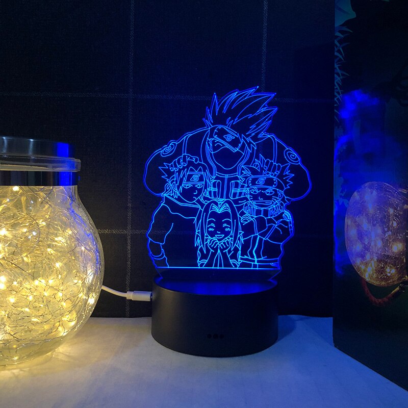 Naruto 3d Led Night Light