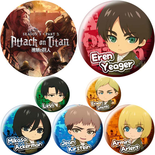 Anime Badges/Pin Aot