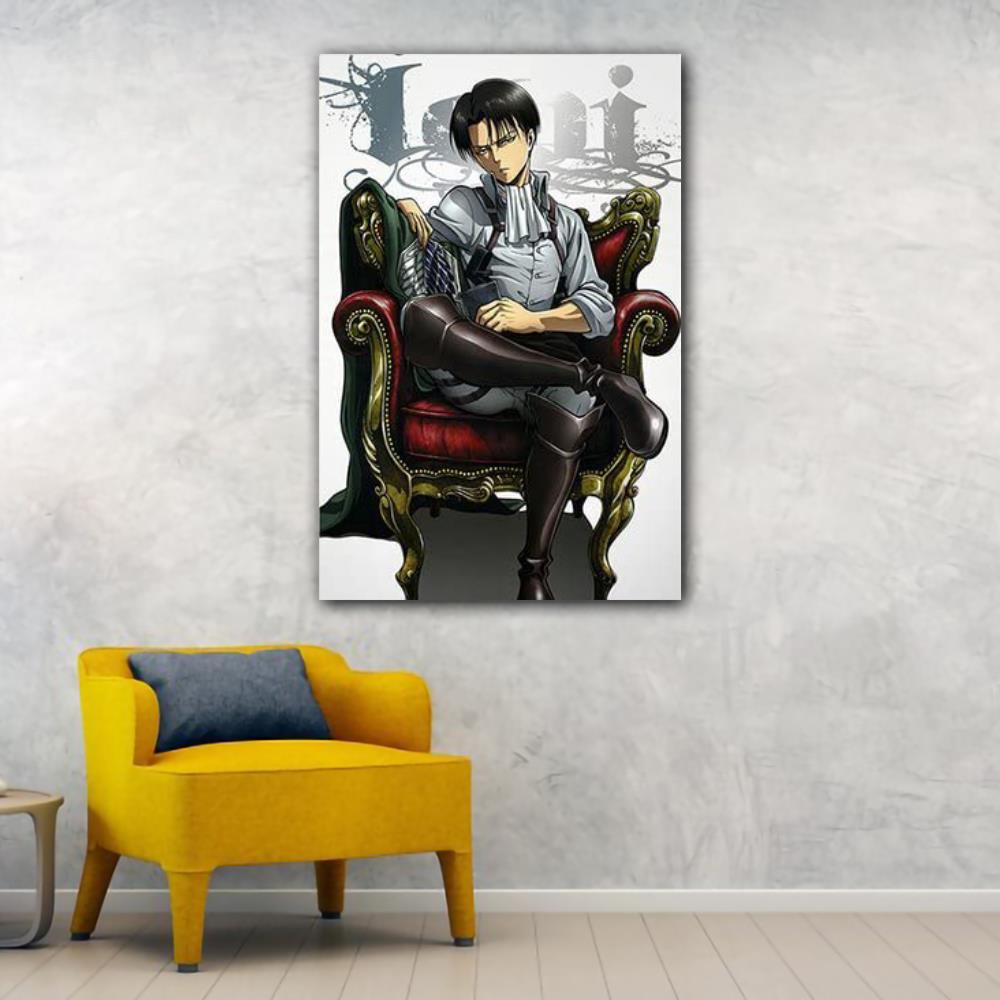 Anime Attack on Titan Canvas Art Poster and Wall Art Picture Print Modern Family bedroom Decor Posters