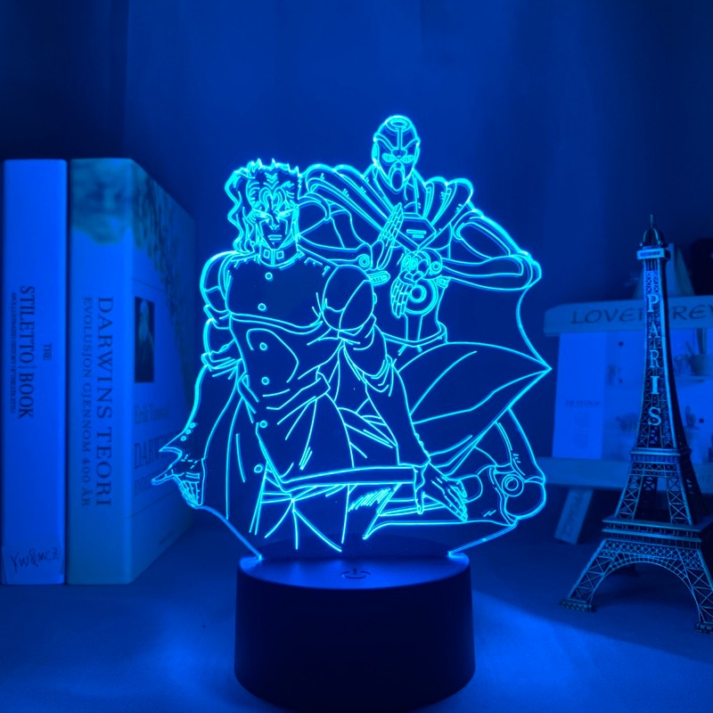 3d Multicolor Anime Lamp/Light