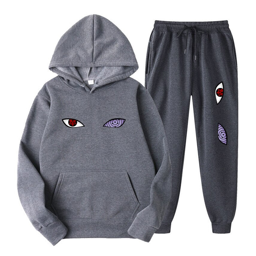 Men's Autumn and Winter Hoodie Set Sportswear New Men's Sweatshirt and Sportswear Fashion Street Pullover2022