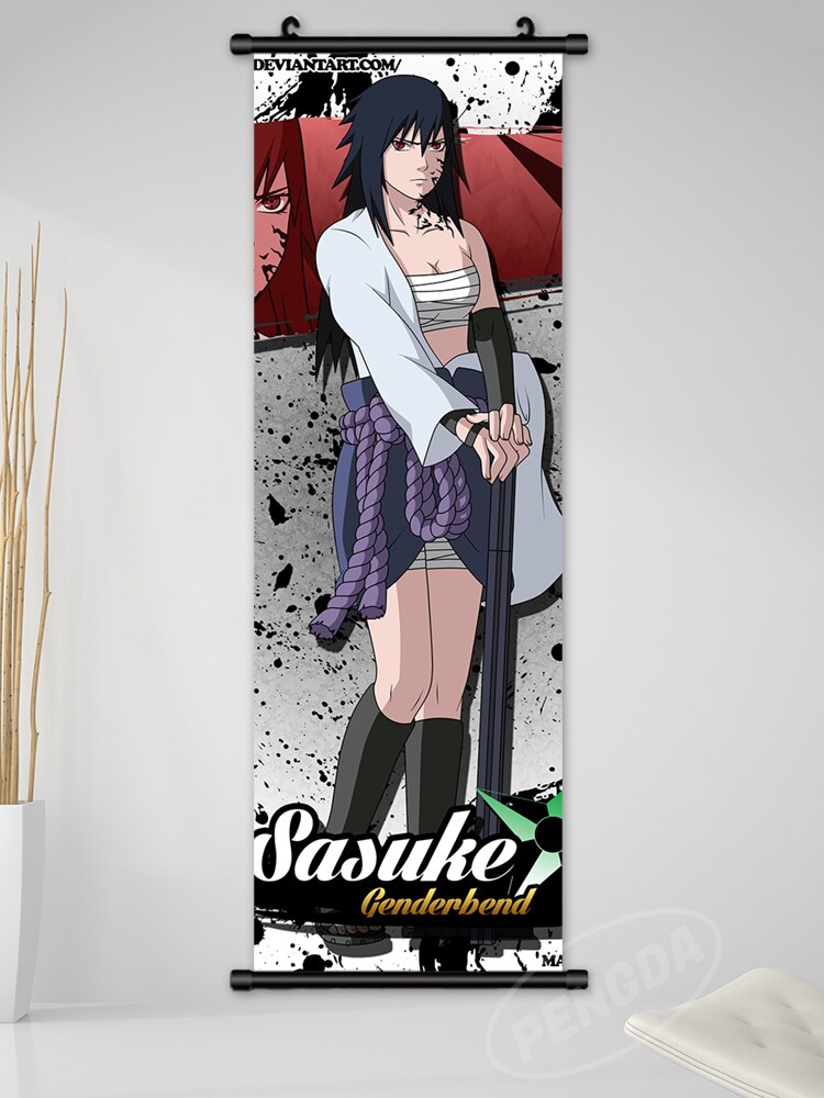 Canvas Wall Art Anime Print Naruto Painting Hatake Kakashi Hanging Scrolls Haruno Sakura Posters Home Decor Living Room Pictures