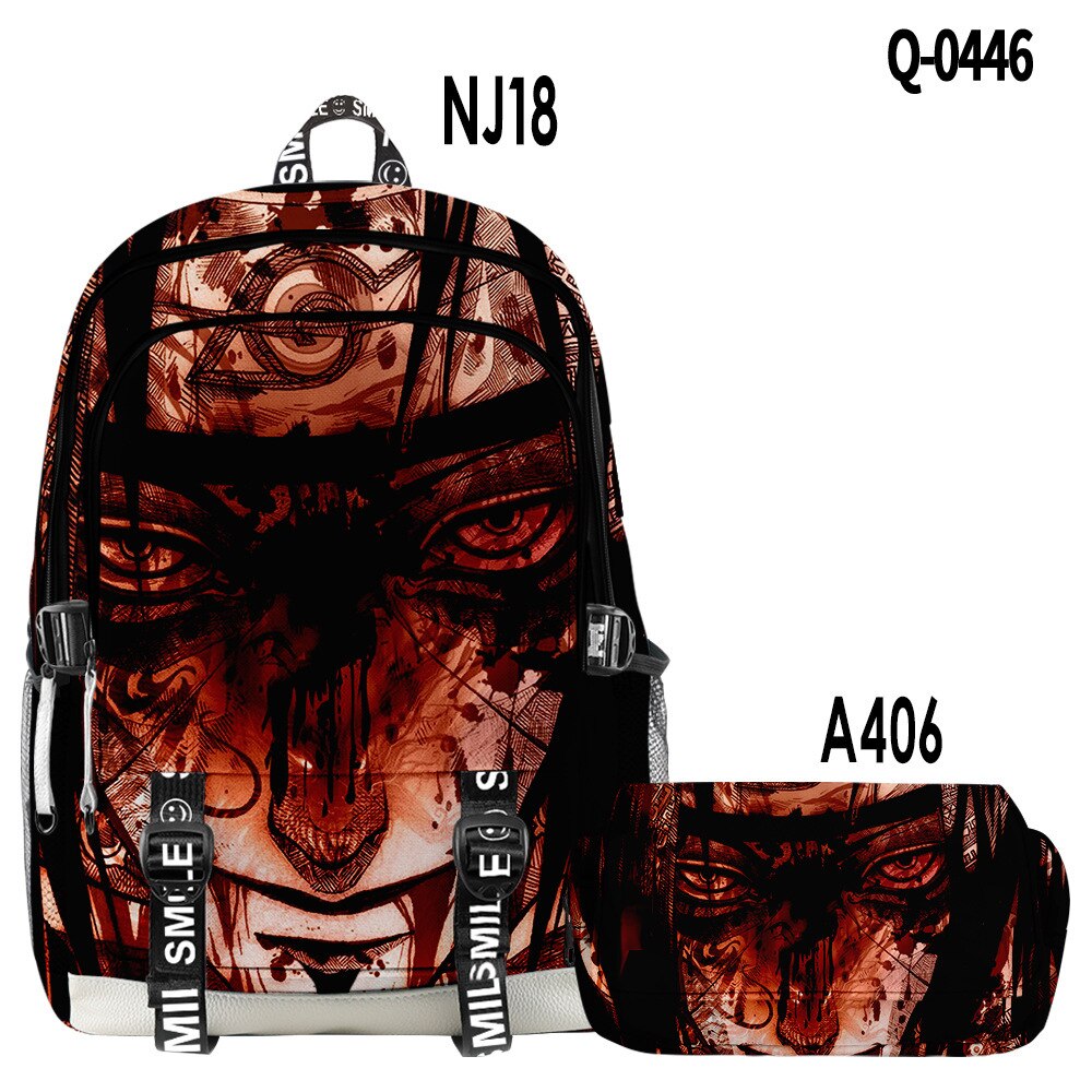 36 Styles Anime Backpack + Pencil Case
