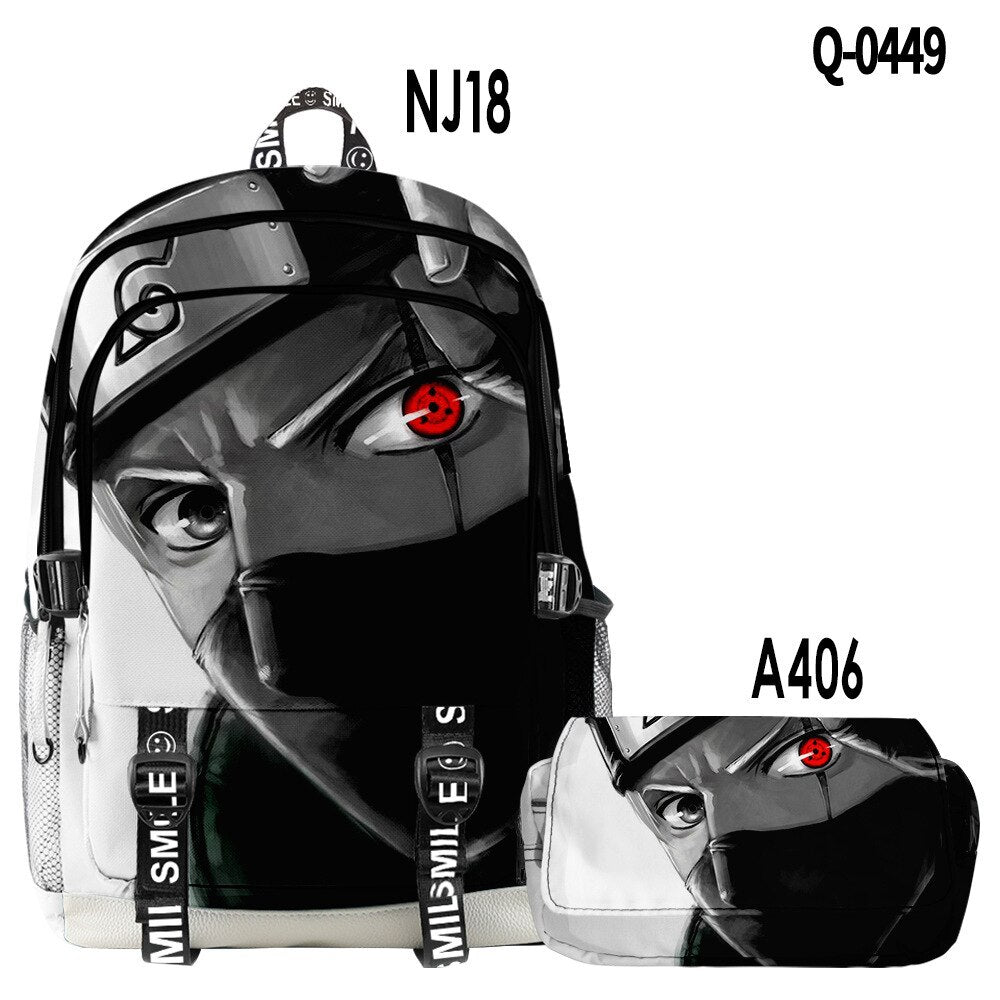 36 Styles Anime Backpack + Pencil Case