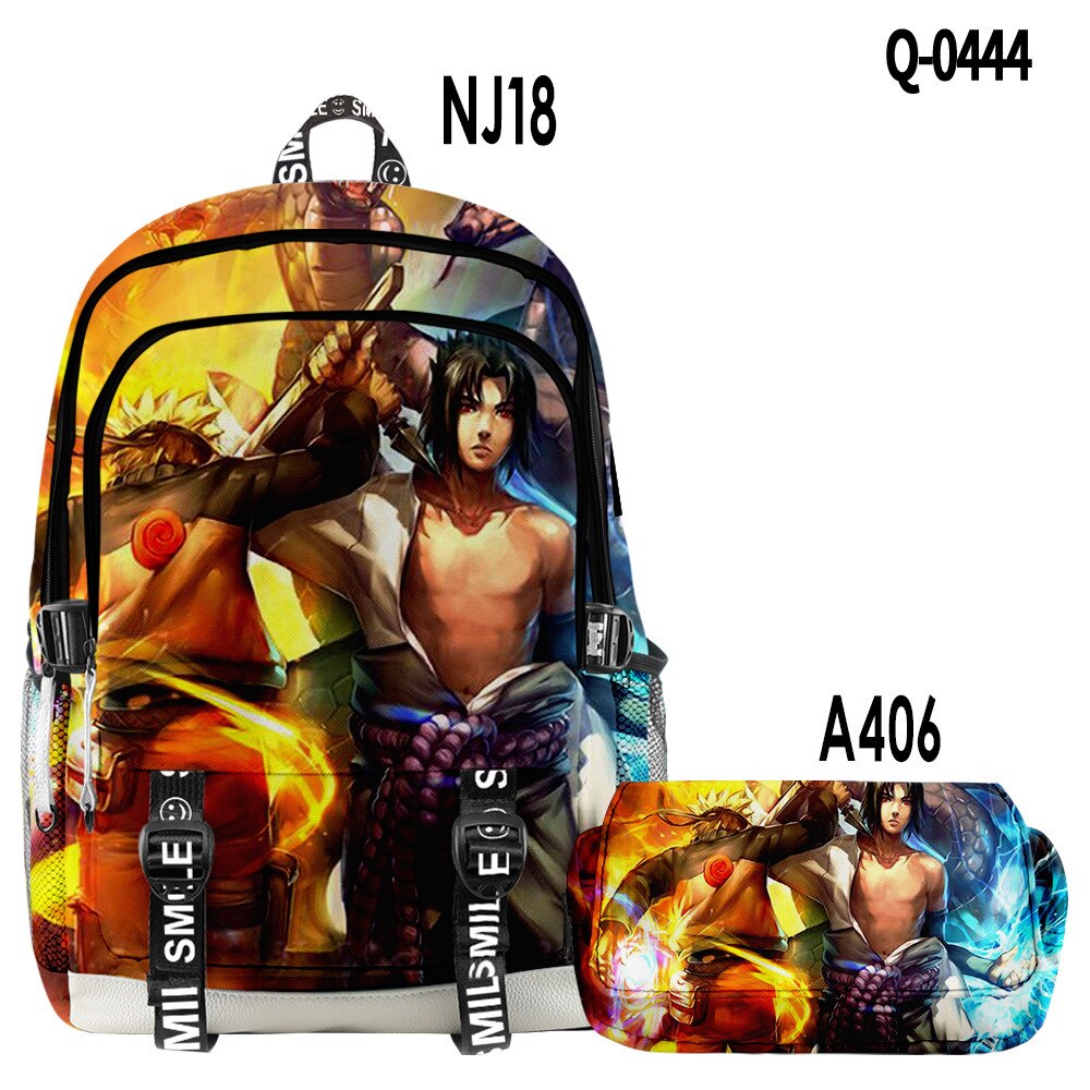 36 Styles Anime Backpack + Pencil Case
