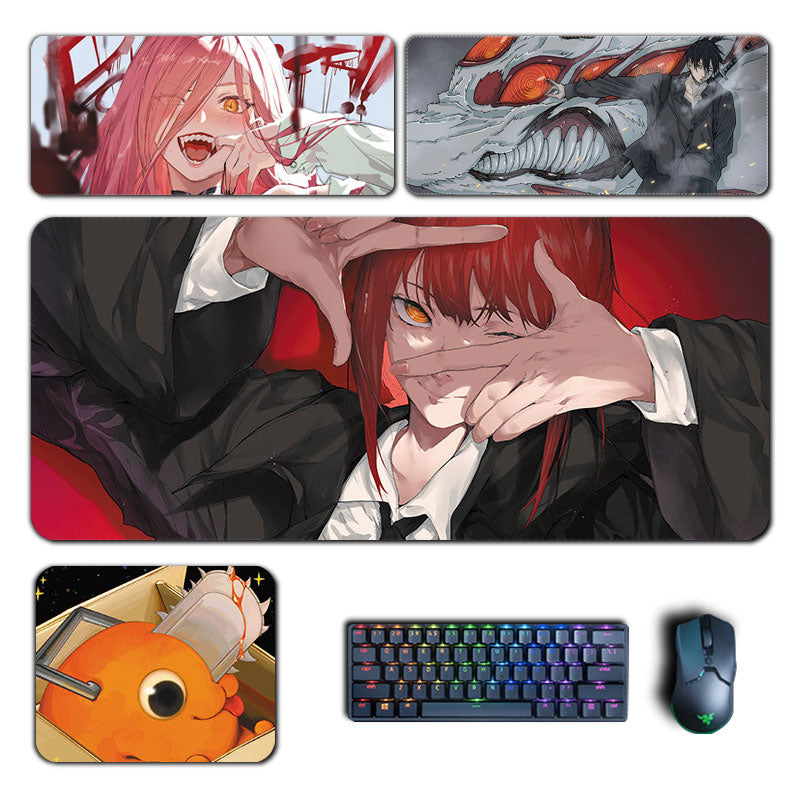 CHAlNSAW MAN Large Mouse pad