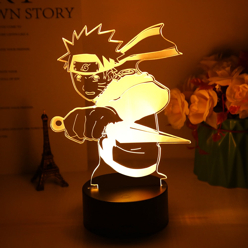 3D Multicolor Anime Light