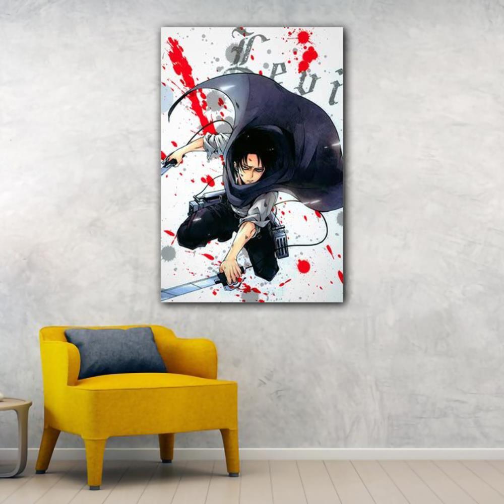 Anime Attack on Titan Canvas Art Poster and Wall Art Picture Print Modern Family bedroom Decor Posters
