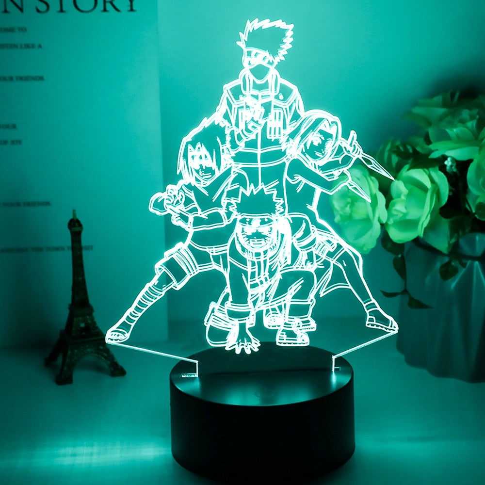 3D Multicolor Anime Light