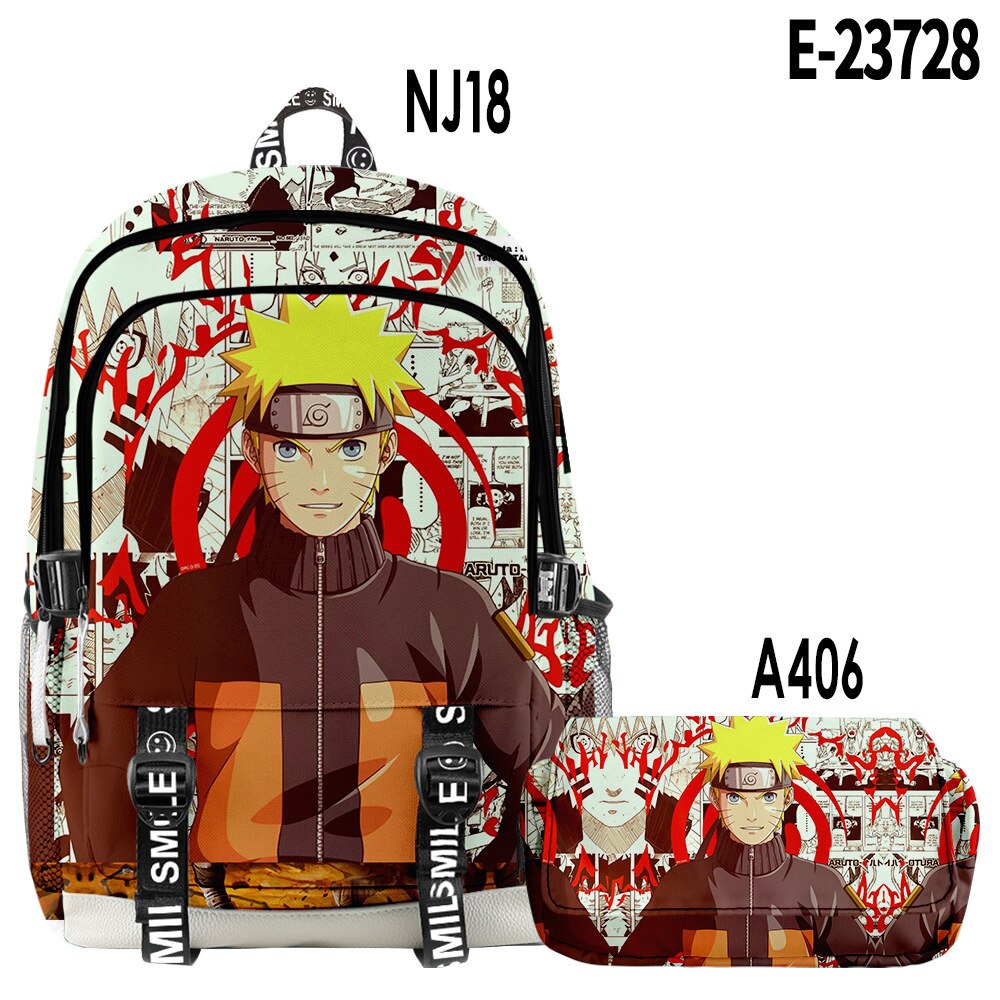 36 Styles Anime Backpack + Pencil Case
