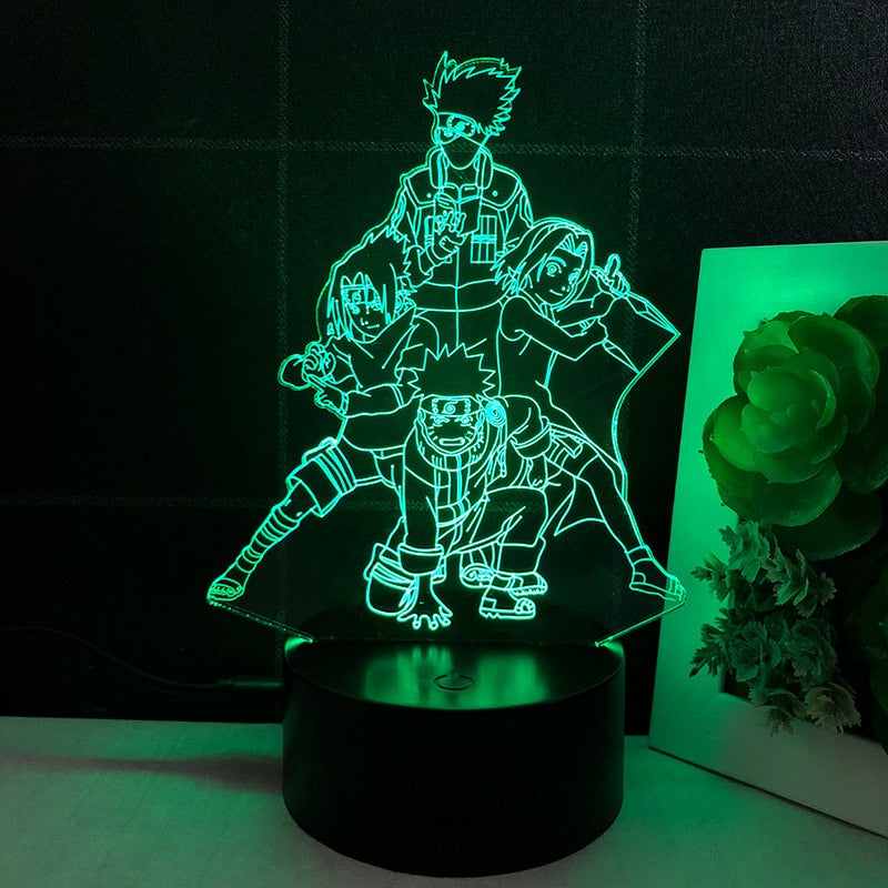 Naruto 3d Led Night Light