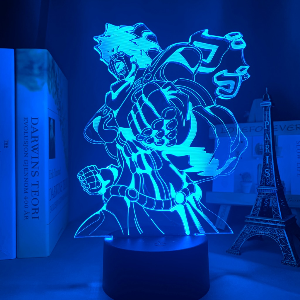 3d Multicolor Anime Lamp/Light