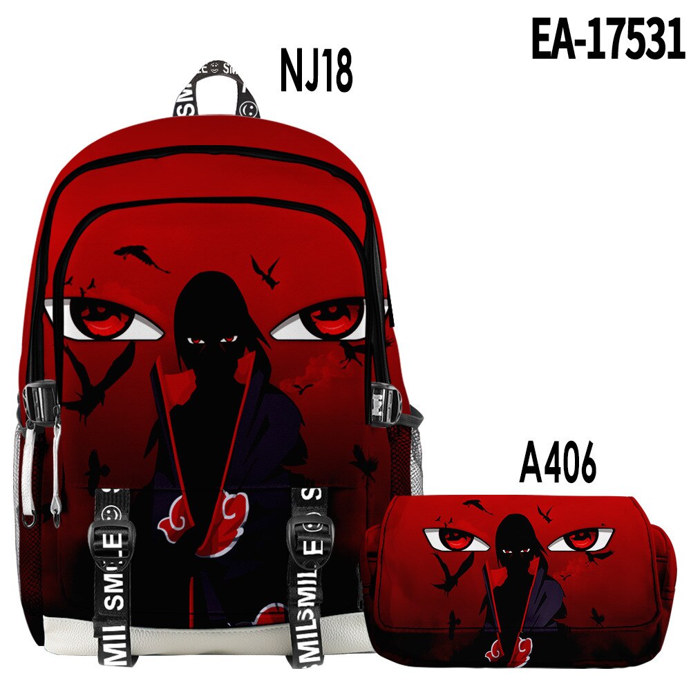 36 Styles Anime Backpack + Pencil Case