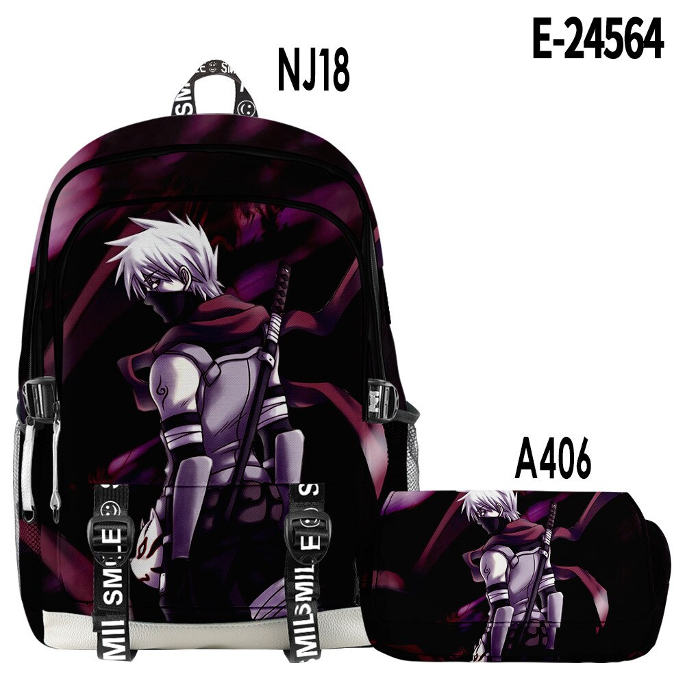 36 Styles Anime Backpack + Pencil Case