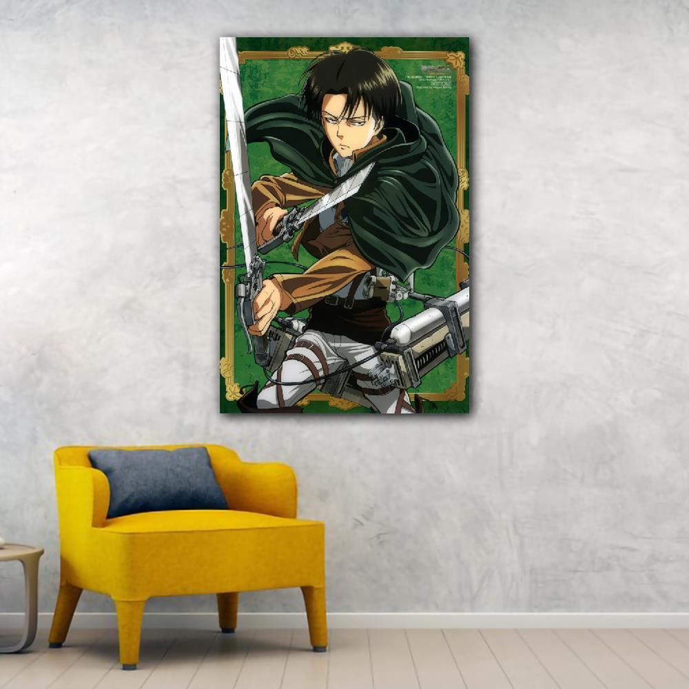 Anime Attack on Titan Canvas Art Poster and Wall Art Picture Print Modern Family bedroom Decor Posters