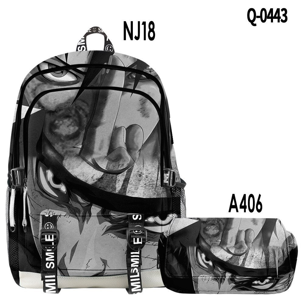 36 Styles Anime Backpack + Pencil Case